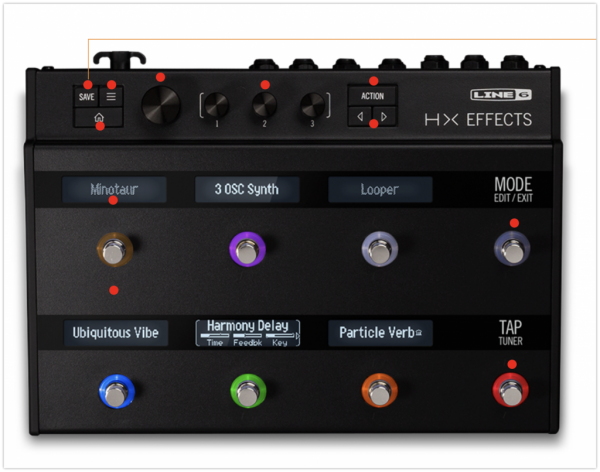 Line 6 HX Effects guitar processor