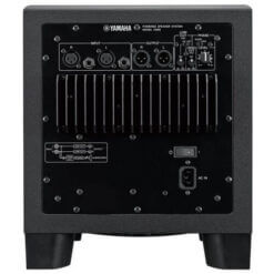 hs8s powered subwoofer yamaha back view