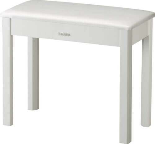 BC108WH Piano Bench White