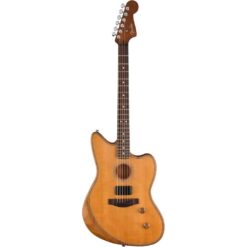 Fender Acoustasonic Standard Jazzmaster Acoustic-Electric Guitar, Aged Natural