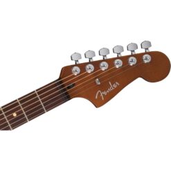 Fender Acoustasonic Standard Jazzmaster Acoustic-Electric Guitar Black - Image 4