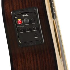 Guitare Acoustique-Électrique Fender CC-140SCE Concert Cutaway avec Étui, Naturel – Image 5