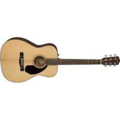Fender CC-60S Guitare Acoustique Concert Naturelle avec Table en Épicéa Massif – Image 3