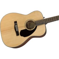 Fender CC-60S Guitare Acoustique Concert Naturelle avec Table en Épicéa Massif – Image 4