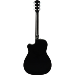 Fender CC-60SCE Acoustic Electric Concert Guitar Black with Fishman Pickup & Tuner - Image 3