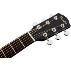 Fender CC-60SCE Acoustic Electric Concert Guitar Black with Fishman Pickup & Tuner - Image 7