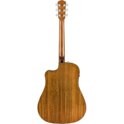 Alternative view of Fender CD-140SCE Dreadnought Acoustic-Electric Guitar with Case, Sunburst