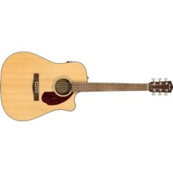 Fender CD-140SCE Dreadnought Cutaway Acoustic-Electric Guitar, Natural