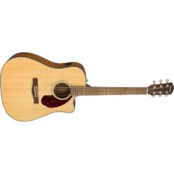 Guitare Acoustique-Électrique Fender CD-140SCE Dreadnought Cutaway, Naturelle – Image 3