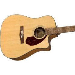 Guitare Acoustique-Électrique Fender CD-140SCE Dreadnought Cutaway, Naturelle – Image 4
