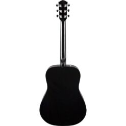 Alternative view of Fender CD-60 Dreadnought 6-String Acoustic Guitar – Black