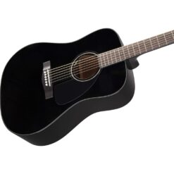 Fender CD-60 Dreadnought 6-String Acoustic Guitar – Black - Image 4