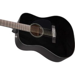 Fender CD-60 Dreadnought 6-String Acoustic Guitar – Black - Image 5