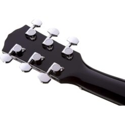 Fender CD-60 Dreadnought 6-String Acoustic Guitar – Black - Image 7