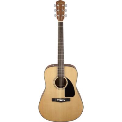 Fender CD-60 V3 Dreadnought 6-String Acoustic Guitar with Case – Natural