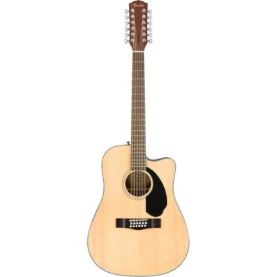 Fender CD-60SCE 12-String Dreadnought Acoustic-Electric Guitar – Natural