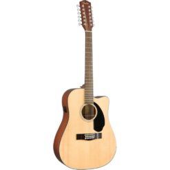 Guitare Acoustique-Électrique Fender CD-60SCE 12 Cordes Dreadnought – Naturel – Image 3