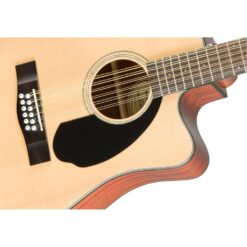Guitare Acoustique-Électrique Fender CD-60SCE 12 Cordes Dreadnought – Naturel – Image 4