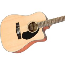 Guitare Acoustique-Électrique Fender CD-60SCE 12 Cordes Dreadnought – Naturel – Image 5