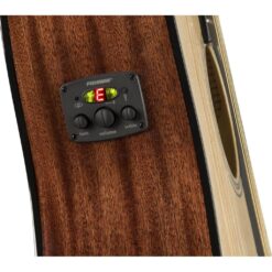 Fender CD-60SCE Dreadnought Acoustic-Electric Guitar Black with Solid Spruce Top - Image 6