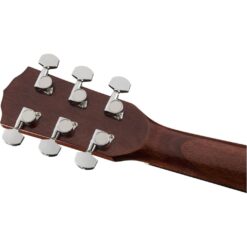 Fender CD-60SCE Dreadnought Acoustic-Electric Guitar Black with Solid Spruce Top - Image 8