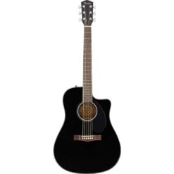 Fender CD-60SCE Dreadnought Cutaway Acoustic Electric Guitar – Spruce Top