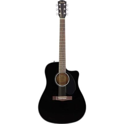 Fender CD-60SCE Dreadnought Cutaway Acoustic Electric Guitar – Spruce Top