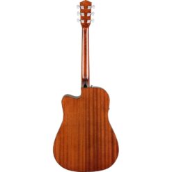Alternative view of Fender CD-60SCE Dreadnought Electro Acoustic Guitar – All Mahogany