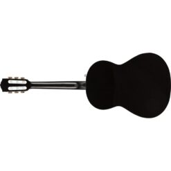 Alternative view of Fender CN-60S Concert Nylon String Acoustic Guitar, Black