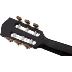 Fender CN-60S Concert Nylon String Acoustic Guitar, Black - Image 5