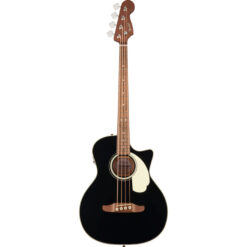 Alternative view of Fender California Deluxe Kingman Bass CE Acoustic-Electric Bass Guitar – Black