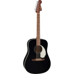 Fender California Standard Redondo Acoustic Guitar, Black Pickguard, Natural - Image 3