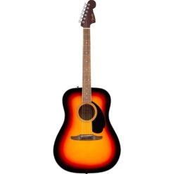 Alternative view of Fender California Standard Redondo Acoustic Guitar Bundle 3-Color Sunburst with Gig Bag & Accessories