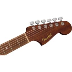 Guitare Acoustique-Électrique Fender California Standard Redondo CE, Fiesta Red – Image 4
