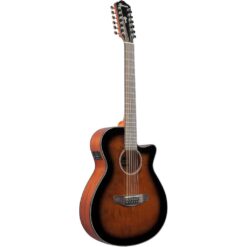 Alternative view of Ibanez 12-String Acoustic-Electric Guitar – Dark Violin Sunburst