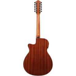 Ibanez 12-String Acoustic-Electric Guitar – Dark Violin Sunburst - Image 3