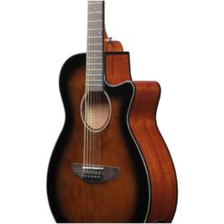 Ibanez 12-String Acoustic-Electric Guitar – Dark Violin Sunburst - Image 5
