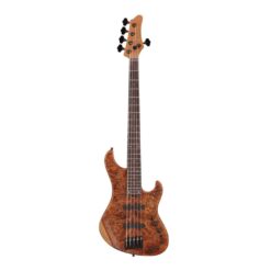Ibanez 5-String Electric Bass Guitar – Natural Mocha Low Gloss