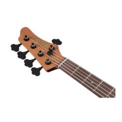 Ibanez 5-String Electric Bass Guitar – Natural Mocha Low Gloss - Image 7