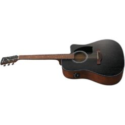 Ibanez Guitare Acoustique-Électrique – Open Pore Weathered Black – Image 3