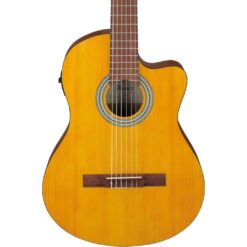 Ibanez Classical Acoustic-Electric Guitar – Open Pore Amber - Image 3