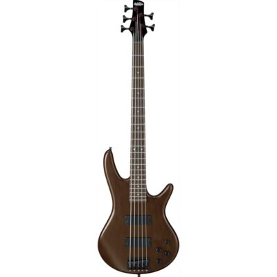 Ibanez GIO Guitare Basse Électrique 5 Cordes – Walnut Flat