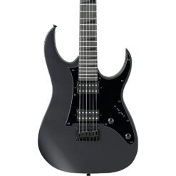 Alternative view of Ibanez GIO Electric Guitar – Black Flat