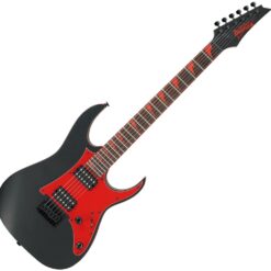 Alternative view of Ibanez GIO Electric Guitar – Black Flat