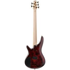Alternative view of Ibanez Standard 5-String Electric Bass – Wine Red Frozen Matte