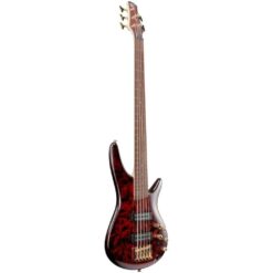Ibanez Standard 5-String Electric Bass – Wine Red Frozen Matte - Image 3