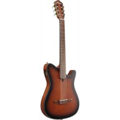 Ibanez Guitare Acoustique-Électrique Thinline à Cordes Nylon – Brown Sunburst – Image 3