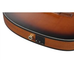 Ibanez Guitare Acoustique-Électrique Thinline à Cordes Nylon – Brown Sunburst – Image 6