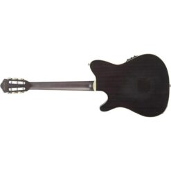 Ibanez Tim Henson Signature Nylon-String Acoustic-Electric Guitar – Black - Image 4