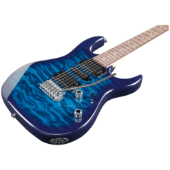 Guitare Électrique Ibanez Transparent Blue Burst – Image 3